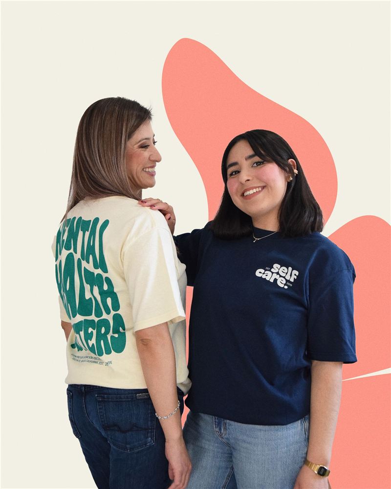 Camisetas Siente — Self Care y Mental Health Matters